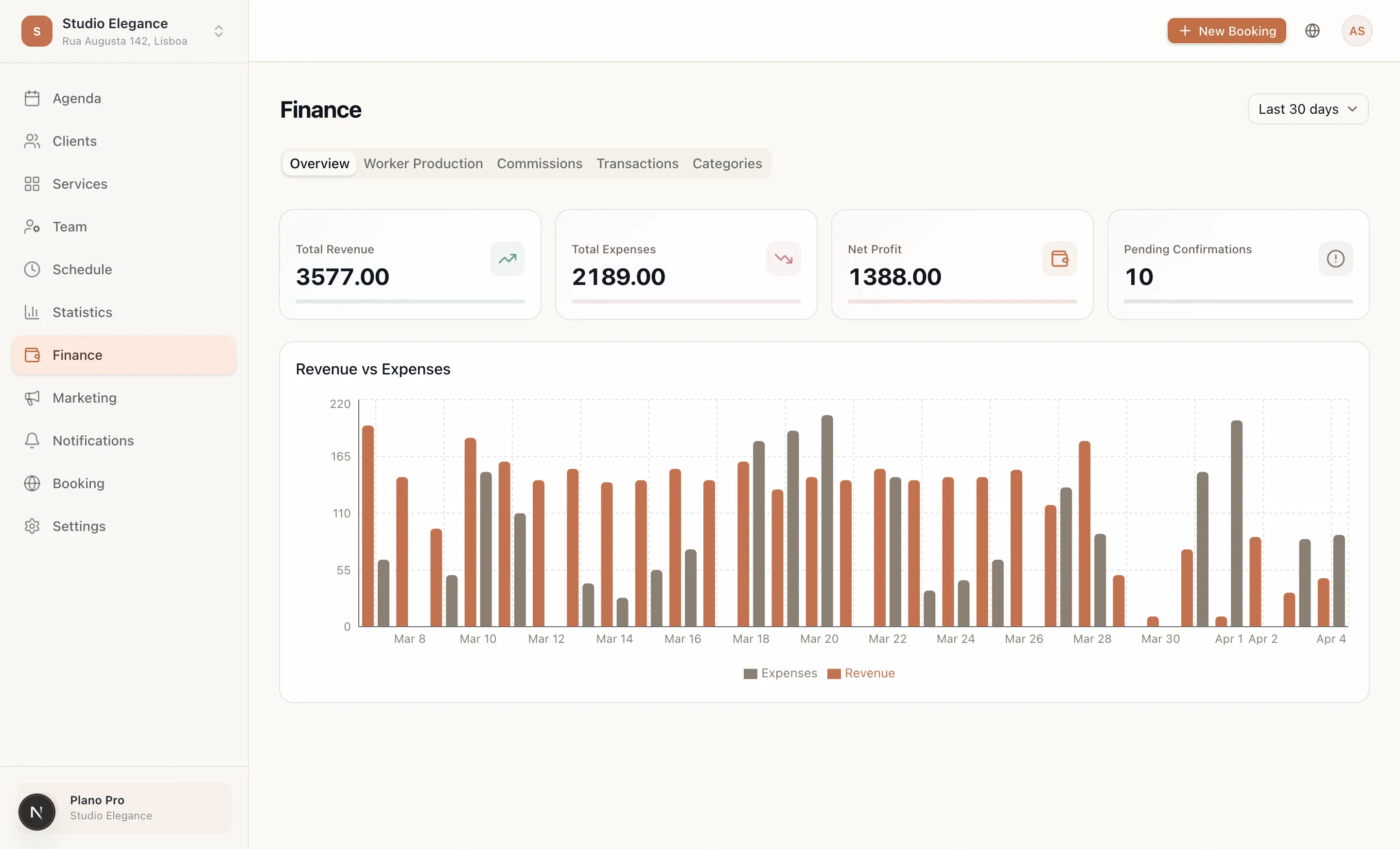 Finance Dashboard